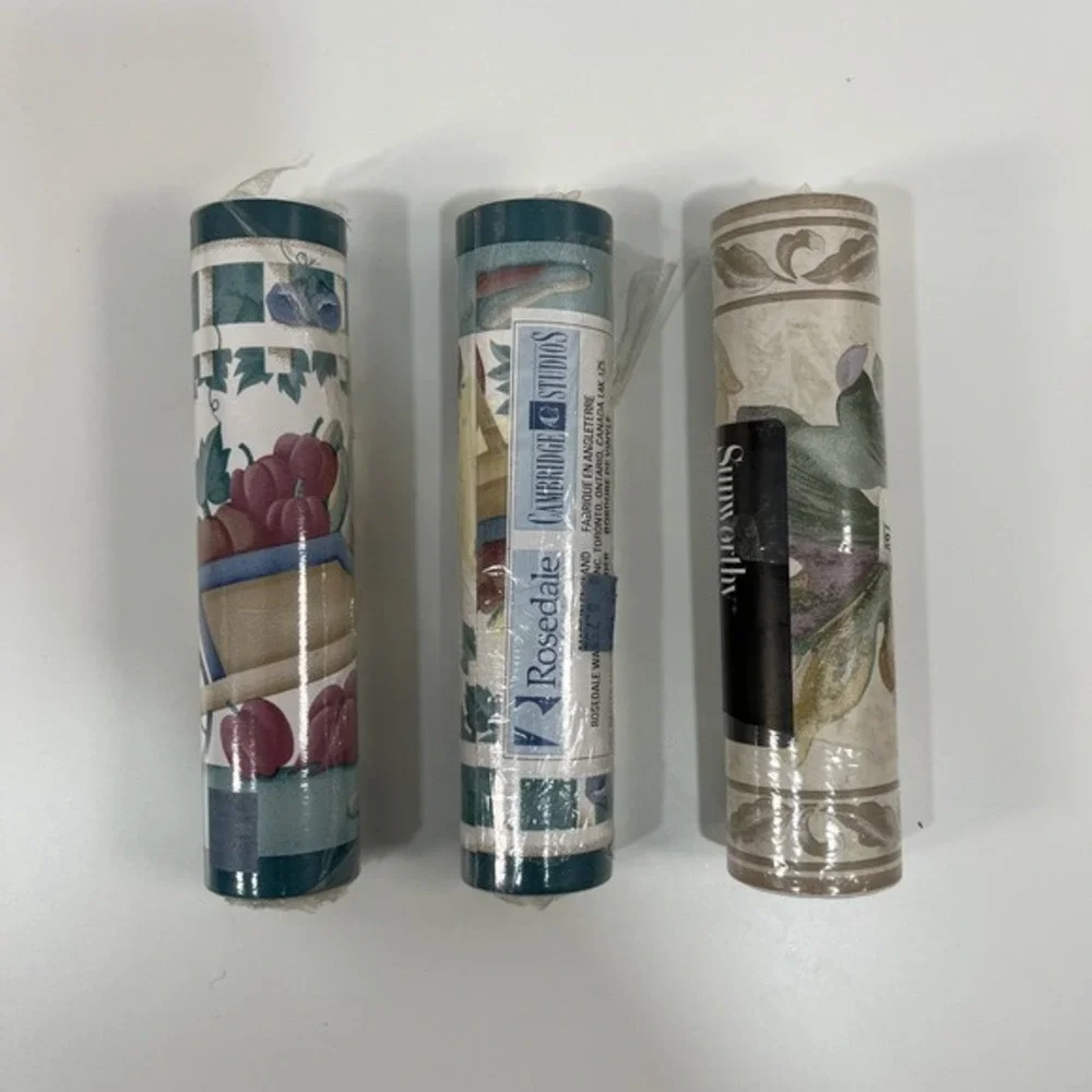 Rosedale‎ Wallcoverings Sunworthy Wallpaper Border Lot of 3
